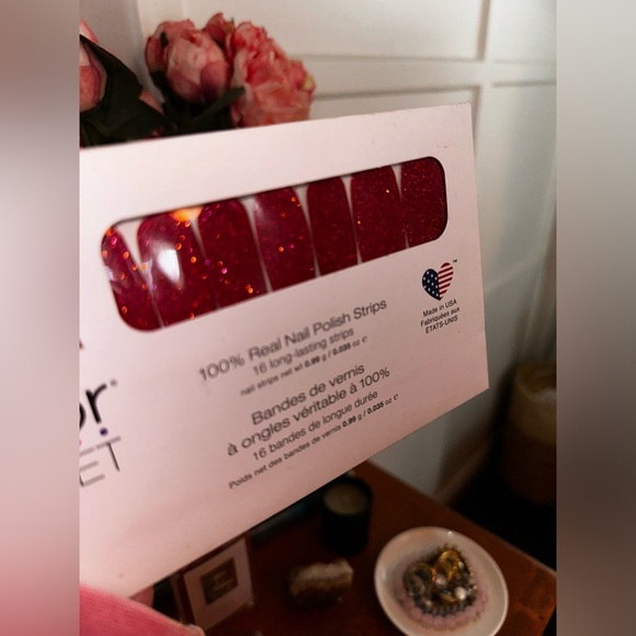 Glitter Red Color Street Nail Polish in the color “Cran-tastic” Brand New in Box - Picture 14 of 17